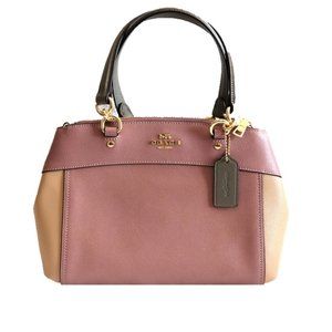 Coach Mini Brooke Carryall Color-block Handbag